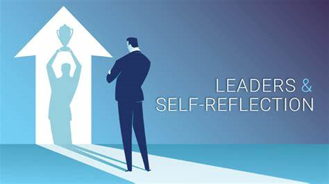 Leader reflecting — anchoring change in culture.